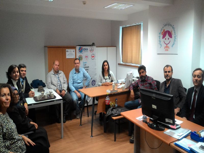 İzmir Oemtek- 29.11.2016-Proje Kapsamında donanımı yapılacak 7  Atölyenin öğretmenleriyle bilgilendirme toplantısı yapıldı.